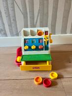 Vintage Fisher Price kassa, met muntjes., Ophalen, Gebruikt, Speelset
