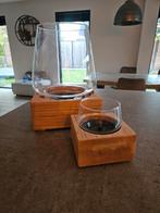 ️ Tenderflame Poppy – Groot & Klein – Kleur Eiken ️, Huis en Inrichting, Ophalen of Verzenden, Nieuw, Vrijstaande haard, Overige soorten