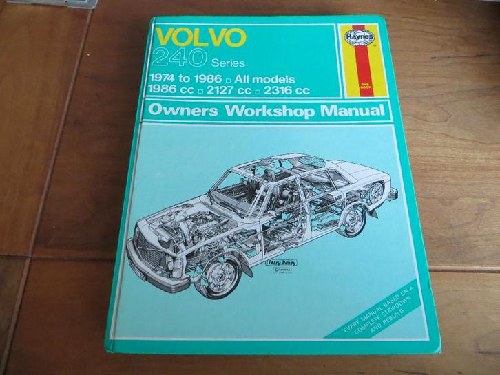 Haynes workshop manual vraagbaak Volvo 240-serie +Turbo, Auto diversen, Handleidingen en Instructieboekjes, Ophalen of Verzenden