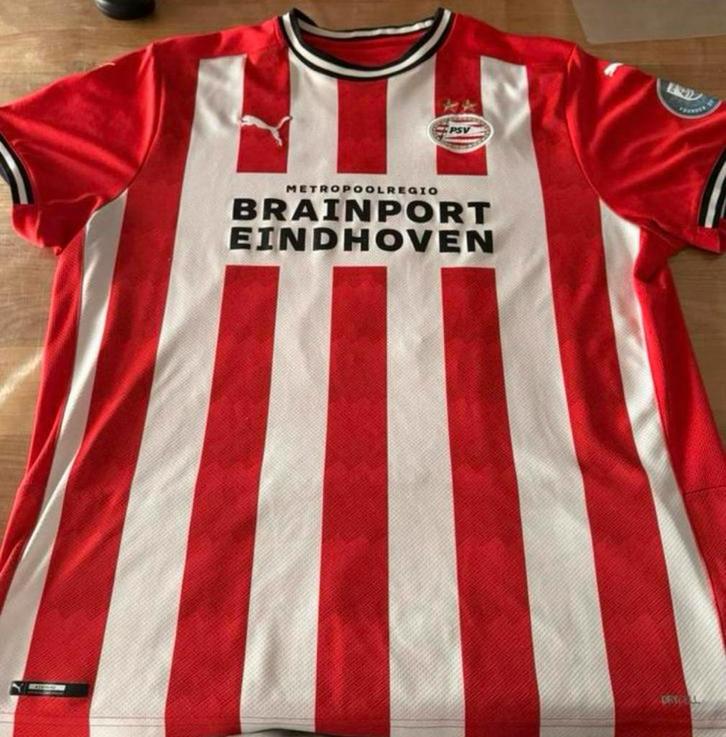 Te koop, PSV thuisshirt maat XXL, Sport en Fitness, Voetbal, Zo goed als nieuw, Shirt, Groter dan maat XL, Ophalen of Verzenden