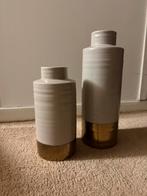 Vazen, Overige kleuren, Ophalen of Verzenden, Minder dan 50 cm, Glas