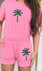 Jogger huispak badstof Pinned by k roze S, Kleding | Dames, Huispakken, Ophalen of Verzenden, Zo goed als nieuw, Roze