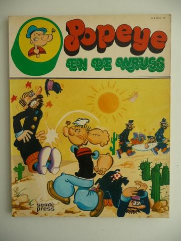stripboek POPEYE - EN DE WRUGS - 1976 beschikbaar voor biedingen