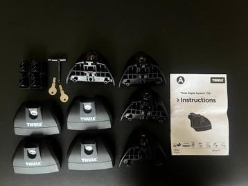 Thule 753 & 3173 dak drager kit Mercedes CLA - A - B beschikbaar voor biedingen