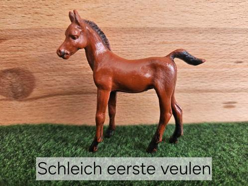 Schleich 13103 Eerste veulen / Foal Brown, Verzamelen, Dierenverzamelingen, Beeldje of Figuurtje, Paard, Ophalen of Verzenden