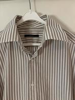 Gucci beige wit gestreept overhemd maat 43, Kleding | Heren, Overhemden, Ophalen of Verzenden, Zo goed als nieuw, Beige, Halswijdte 43/44 (XL)