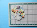 k038 KERST / sneeuwpop, Verzenden, Nieuw, Kerst, Knipvel