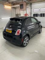 Fiat 500E in zeer goede staat!, 4 stoelen, Zwart, Leder, Particulier