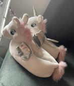 Sloffen pantoffels eenhoorn unicorn wit 32 / 33, Ophalen of Verzenden, Zo goed als nieuw, Meisje, Overige typen