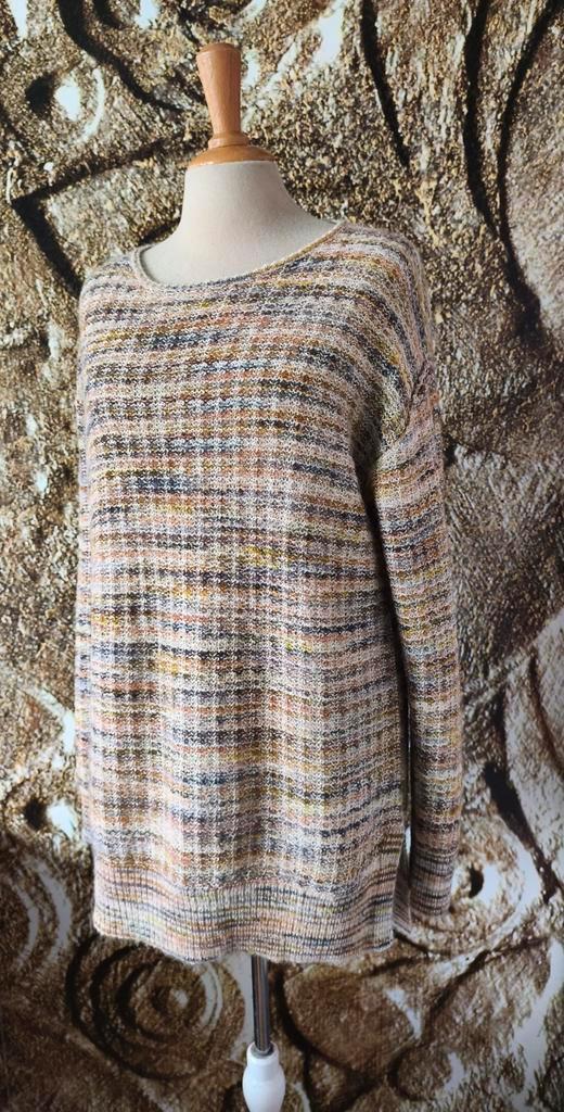 💖 Inkadoro prachtig Alpaca wollen trui, Kleding | Dames, Truien en Vesten, Zo goed als nieuw, Blauw, Ophalen of Verzenden