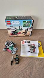 Lego Star Wars 75344 Boba Fett's Starship, Ophalen of Verzenden, Zo goed als nieuw, Complete set, Lego