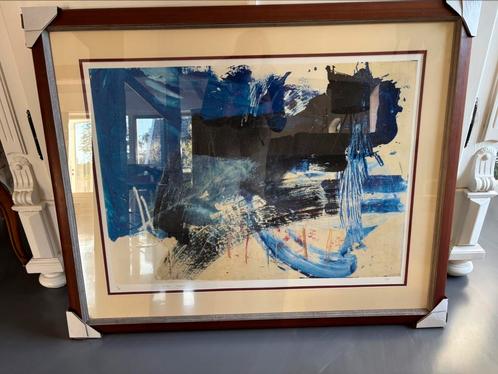 Zeefdruk van peter schenk incl lijst, Antiek en Kunst, Kunst | Schilderijen | Abstract, Ophalen