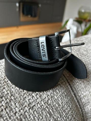 Levi's Lederen Riem - Zwart - 110cm nieuw beschikbaar voor biedingen