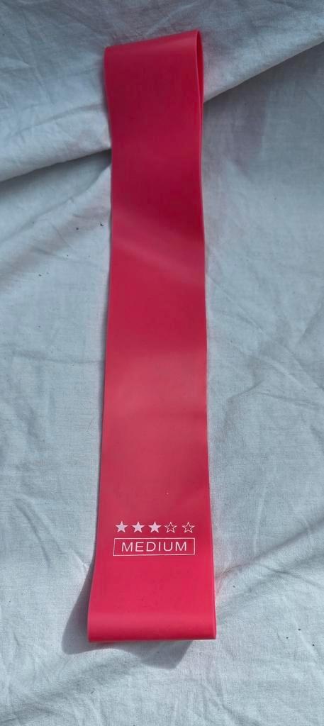 Weerstandsband Medium - Fitness Elastiek, Sport en Fitness, Fitnessmaterialen, Nieuw, Weerstandband, Armen, Benen, Buik, Ophalen of Verzenden