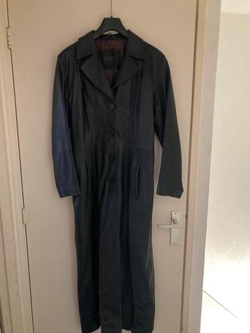 Leren maxi jas , echt leder beschikbaar voor biedingen