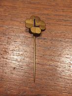 Mooie goudkleurige speld met de letter L., Ophalen of Verzenden, Zo goed als nieuw, Overige onderwerpen, Speldje of Pin