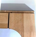 Design, eiken white wash, tafel in Scandinavische stijl, Huis en Inrichting, Tafels | Eettafels, Ophalen, Eikenhout, Zo goed als nieuw