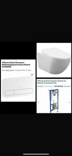 Mat witte en glanswitte wc setjes met Villeroy&Boch inbouw, Doe-het-zelf en Verbouw, Sanitair, Ophalen of Verzenden, Nieuw