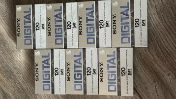 7 x Sony DT-120 DAT Tapes - Nieuw in Verpakking beschikbaar voor biedingen