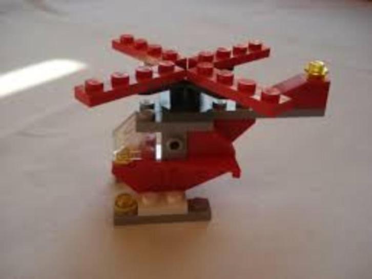 Lego helikopter 7222   2 modellen te maken,, Kinderen en Baby's, Speelgoed | Duplo en Lego, Zo goed als nieuw, Lego, Complete set