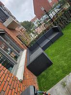 Loungeset met kussens, Ophalen, Gebruikt, Kunststof, Loungeset