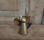 Kerst engel metaal goud twee maten kerstboom, Ophalen of Verzenden, Nieuw