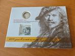Rembrandt set, munt en zegel, 400 jaar Rembrandt, 2006, Postzegels en Munten, Ophalen of Verzenden, Koningin Beatrix, Euro's, Setje