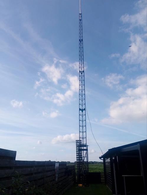 Constructiemast 18 meter, Telecommunicatie, Antennes en Masten, Zo goed als nieuw, Mast, Ophalen