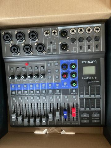 Zoom LiveTrak L-8 - Zo goed als nieuw! beschikbaar voor biedingen