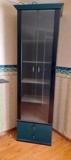 Vitrine kast, Huis en Inrichting, Kasten | Vitrinekasten, Ophalen, Zo goed als nieuw, 25 tot 50 cm, 50 tot 100 cm