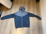Nike Windrunner Jas - Maat L - Grijs/Blauw, Kleding | Heren, Ophalen, Zo goed als nieuw, Maat 52/54 (L), Grijs