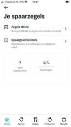 AH Zegels disneykransjes, Hobby en Vrije tijd, Spaarzegeltjes, Ophalen of Verzenden, Snack of Lekkernij, Zegels, Bonnen of Punten