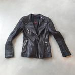 Jack jas leer zwart - Nieuw 350,- Froccella Donna Maat 40, Ophalen of Verzenden, Nieuw, Maat 38/40 (M), Zwart