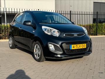 Kia Picanto 1.0 Cvvt 5-DRS 2014 Zwart beschikbaar voor biedingen