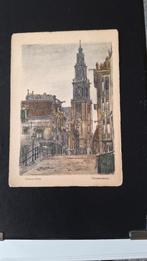 Louis landre  prent van de westertoren, Ophalen of Verzenden