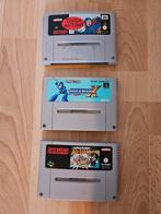 3 SNES games te koop, Spelcomputers en Games, Games | Nintendo Super NES, 2 spelers, Ophalen of Verzenden, Gebruikt, Vanaf 3 jaar