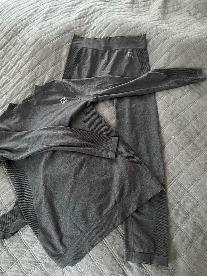 Thermo Onderkleding Set - Maat 170/176, Kleding | Dames, Sportkleding, Zo goed als nieuw, Hardlopen of Fietsen, Grijs, Ophalen of Verzenden