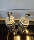 Olie / azijn 2 flesjes € 3 p.st. samen € 5.00, Ophalen of Verzenden, Zo goed als nieuw