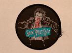 Sid Vicious Sex Pistols vintage logo patch embleem punk rock, Nieuw, Ophalen of Verzenden