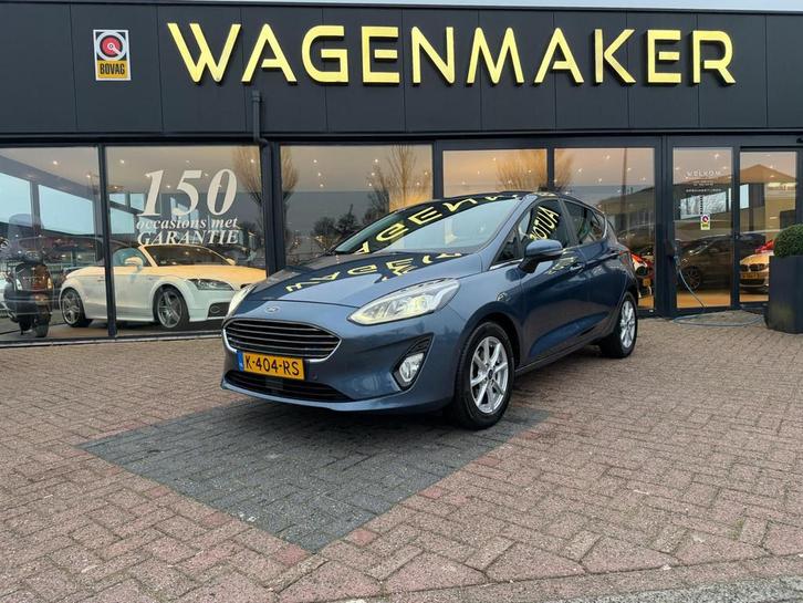 Ford Fiesta 1.0 EcoBoost Titanium AUT|NAV|Cam|ACC|Stoel/stuu, Auto's, Ford, Bedrijf, Te koop, Fiësta, ABS, Achteruitrijcamera