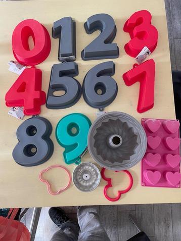 Siliconen bakvormen beschikbaar voor biedingen