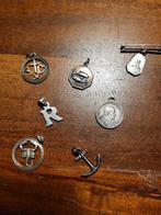 Vintage Bedels zilver, 4 euro p.s., Overige merken, Gebruikt, Ophalen of Verzenden, 4 bedels of meer