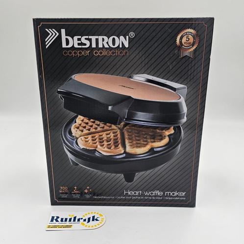 Bestron Copper collection - Hartjes wafelijzer - Nieuw, Witgoed en Apparatuur, Keukenmixers, Zo goed als nieuw