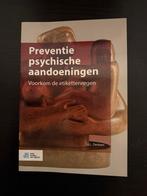 Preventie psychische aandoeningen - BSL, Ophalen of Verzenden, Beta, Zo goed als nieuw, HBO