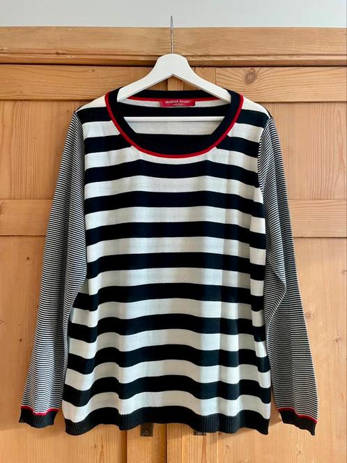Luchtige zomertrui van Marina Rinaldi maat 42., Kleding | Dames, Truien en Vesten, Zo goed als nieuw, Maat 42/44 (L), Verzenden