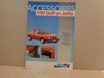 vw golf en jetta accessoires folder, Ophalen of Verzenden, Zo goed als nieuw, Volkswagen