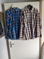 Heren geruite overhemden mt XXL 2 stuks, Ophalen of Verzenden, Zo goed als nieuw, Overige maten