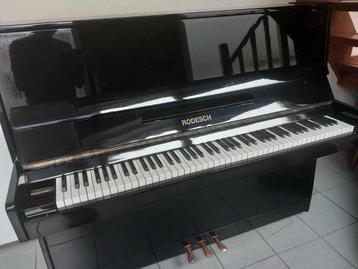 RODESCH Piano 121H Zwart Hoogglans 2jr. garantie  beschikbaar voor biedingen