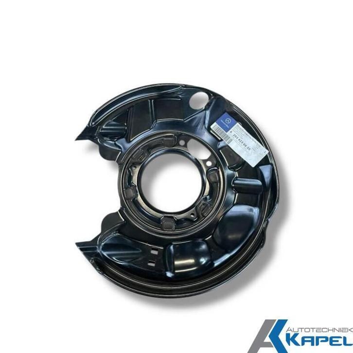 Rem anker plaat Mercedes 203 / C klasse - links, Motoren, Onderdelen | Overige, Nieuw