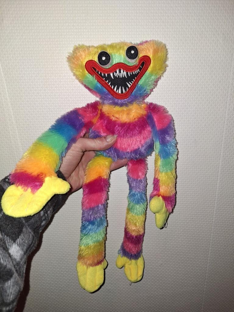 Huggy Wuggy Knuffel - Regenboog, Ophalen, Zo goed als nieuw, Overige typen